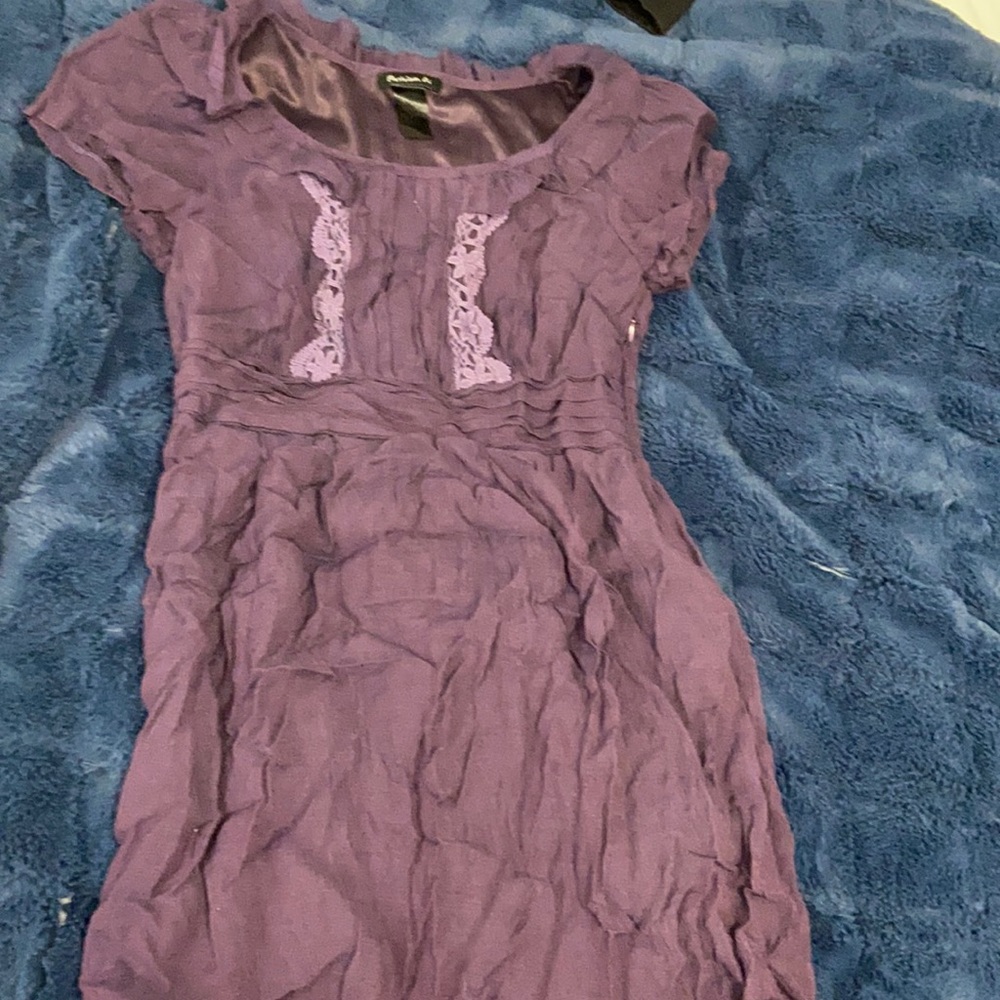 Purple sundress
